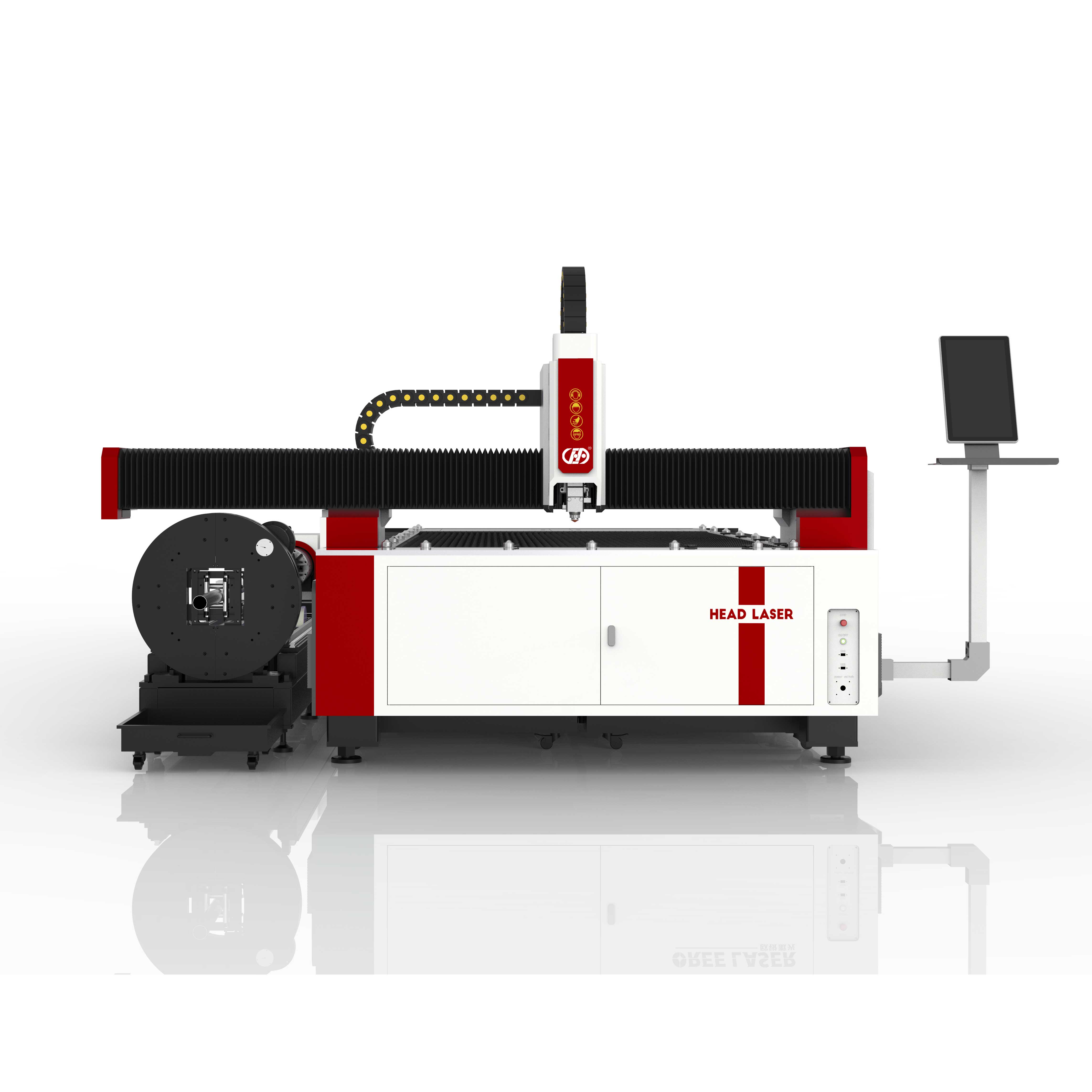 Schnelle Laser-Faser-Laser-Schneidemaschine (1000 W-6000 W) mit CE/FDA